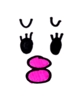 Cod roe lips sticker #9143255