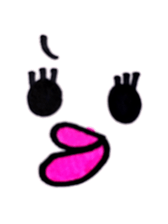 Cod roe lips sticker #9143256