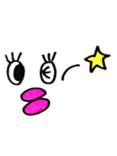 Cod roe lips sticker #9143258