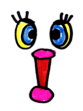 Cod roe lips sticker #9143262