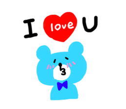 BEAR couple !!! sticker #9143293