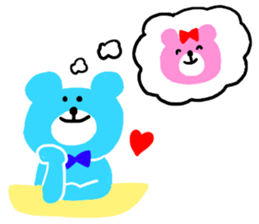 BEAR couple !!! sticker #9143298
