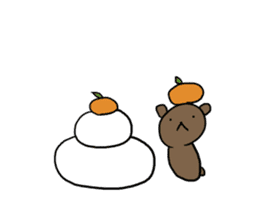 Chibikuma ~ Winter version ~ sticker #9143435