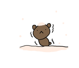 Chibikuma ~ Winter version ~ sticker #9143446