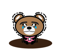 Pink Bear So Cute sticker #9143573