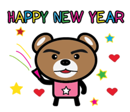 Pink Bear So Cute sticker #9143585