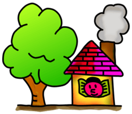 It's octopus, sticker sticker #9143650