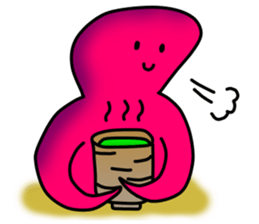 It's octopus, sticker sticker #9143654