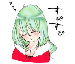 Ladies sticker #9143905