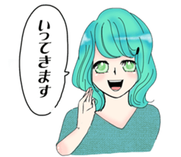 Ladies sticker #9143914