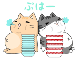 three cats life 2 sticker #9145272
