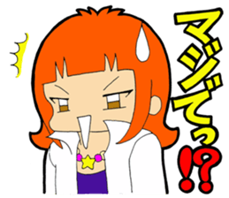 Work to draw a picture  Illustrator sticker #9145416