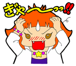 Work to draw a picture  Illustrator sticker #9145447