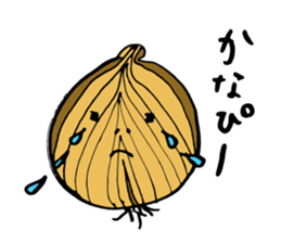 Decaying vegetables sticker #9145674