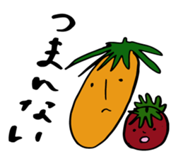 Decaying vegetables sticker #9145676