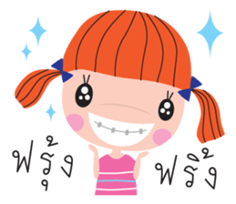 ladda girl sticker #9146655