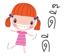 ladda girl sticker #9146669