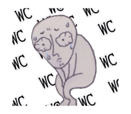 What if become a language disorder ... sticker #9146790