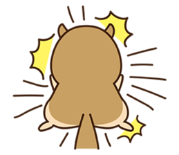 Lazy Squirrel sticker #9146993