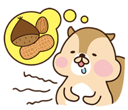 Lazy Squirrel sticker #9147000