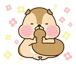 Lazy Squirrel sticker #9147006