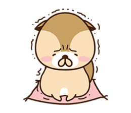 Lazy Squirrel sticker #9147012