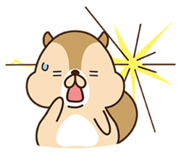 Lazy Squirrel sticker #9147019