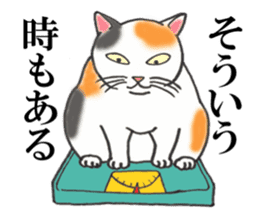 Cats of various coat colors sticker #9147555