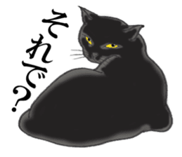 Cats of various coat colors sticker #9147583