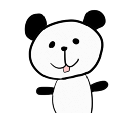 Mr. Cute Panda sticker #9147872