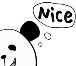 Mr. Cute Panda sticker #9147875