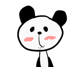 Mr. Cute Panda sticker #9147876