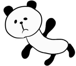 Mr. Cute Panda sticker #9147880