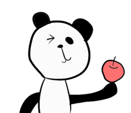 Mr. Cute Panda sticker #9147882