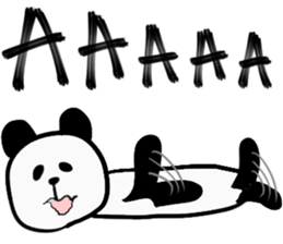 Mr. Cute Panda sticker #9147885