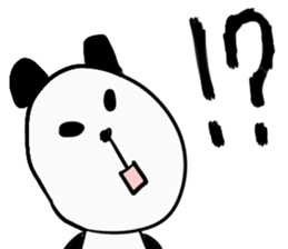 Mr. Cute Panda sticker #9147888