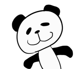 Mr. Cute Panda sticker #9147892