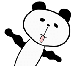 Mr. Cute Panda sticker #9147895