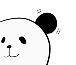 Mr. Cute Panda sticker #9147898