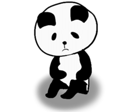 Mr. Cute Panda sticker #9147901