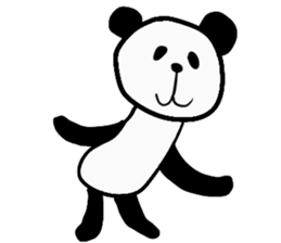 Mr. Cute Panda sticker #9147907