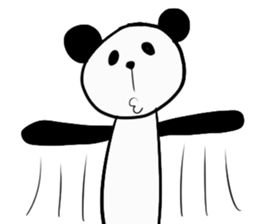 Mr. Cute Panda sticker #9147908