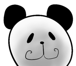 Mr. Cute Panda sticker #9147909