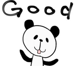 Mr. Cute Panda sticker #9147911