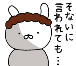 Momma rabbit sticker #9148062