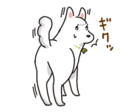 Ladylike dog girl "Namikoro2" sticker #9148403