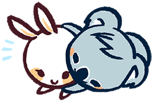 Kowawa x Bunbun sticker #9148637