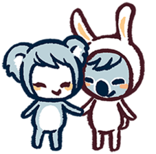 Kowawa x Bunbun sticker #9148671