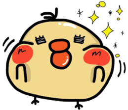 Daily life of a chick sticker #9148793