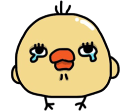Daily life of a chick sticker #9148799
